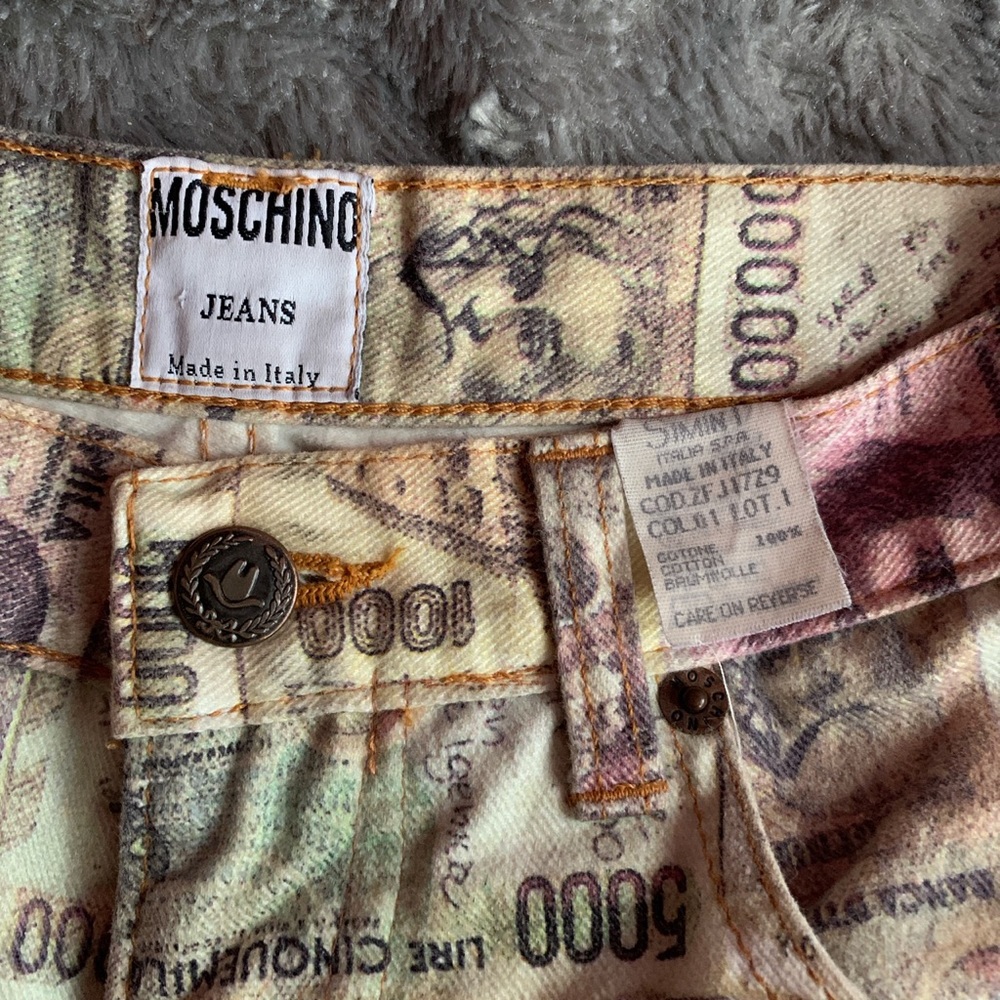 Moschino straight leg jeans